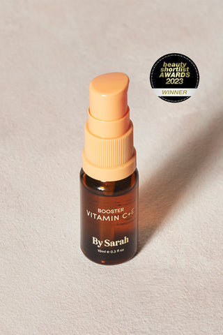 By Sarah Vitamin C+E Booster with award