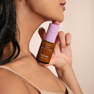 By Sarah Maven Daily Moisturiser in hand