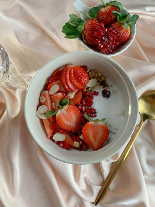 Close-Up Shot of a Delicious and Healthy Breakfast Bowl