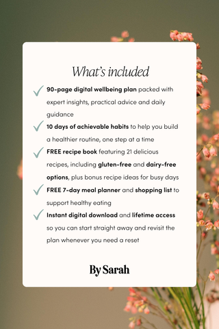By Sarah 10 Day Reset Plan